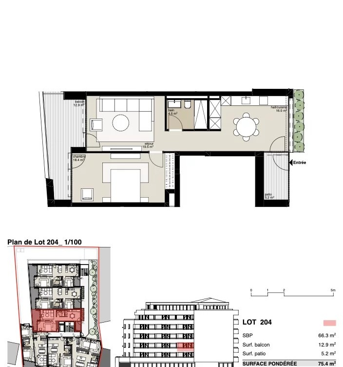 Résidence Victoria : Appartement de 2,5 pièces image