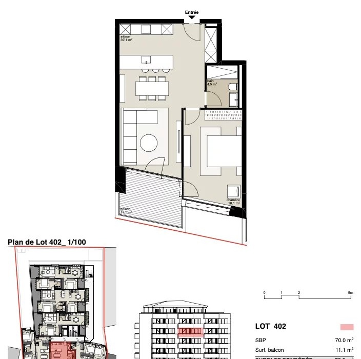 Résidence Victoria : Appartement de 2,5 pièces image