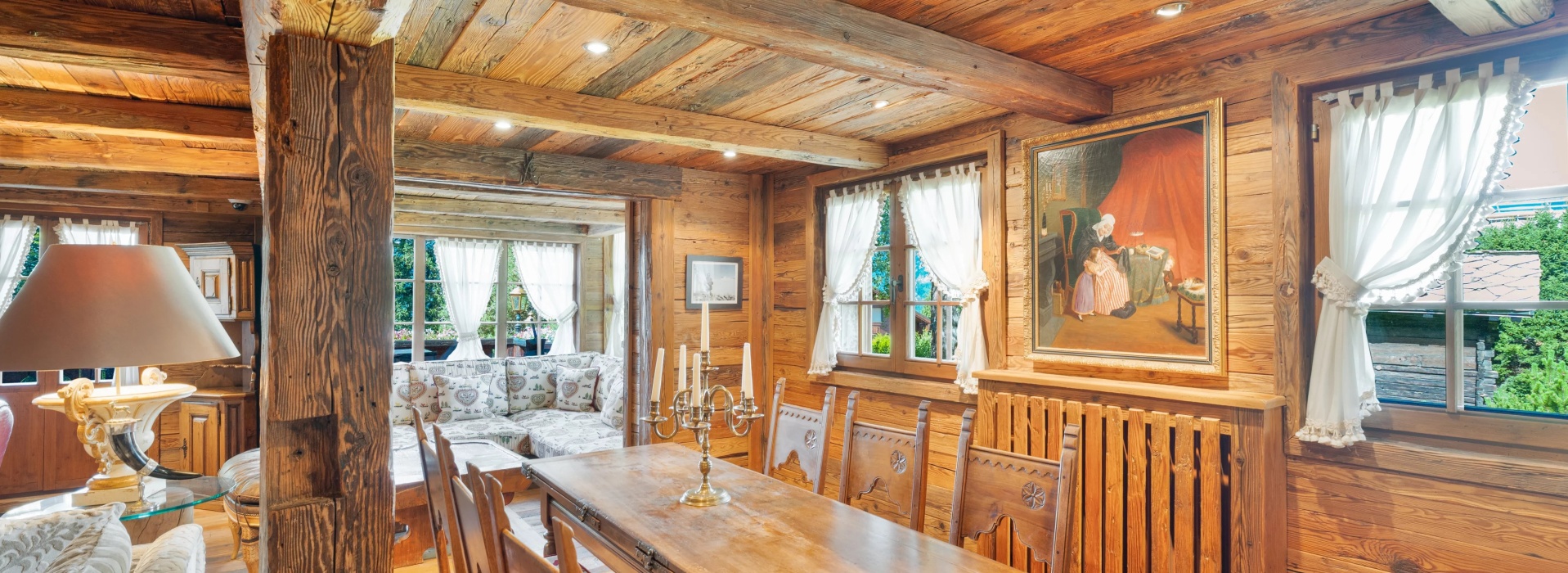 Exceptional Chalet Just Steps from the Crans-Montana Golf Course image