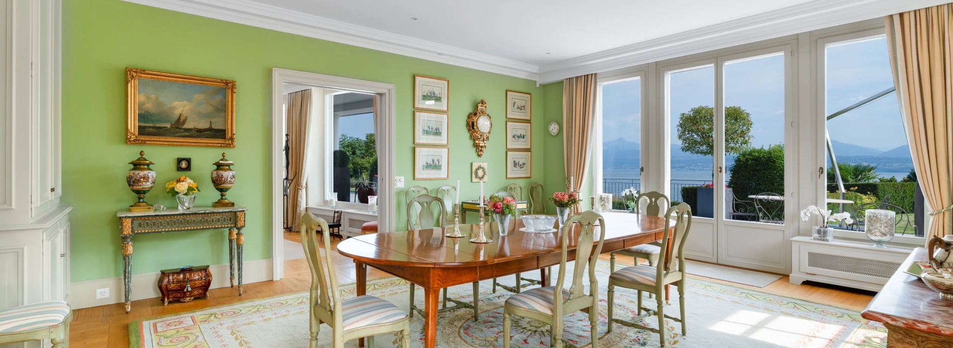 Une villa de maître sur les rives du Léman – prestige, volumes et lumière image