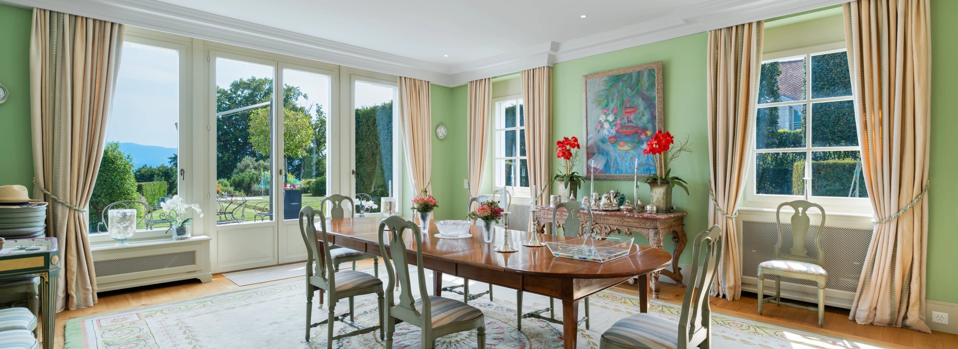 Une villa de maître sur les rives du Léman – prestige, volumes et lumière image